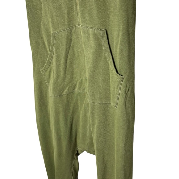 FREE PEOPLE | FP Intimately Hooded Oversized Jumpsuit - Green - Sz Lg - EUC - Picture 3 of 10